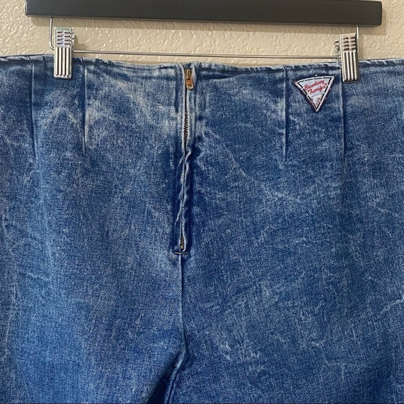 Vintage 80’s| Broadway‎ Transfer|  Acid Wash High-Rise Ankle Skinny Jeans - Picture 10 of 14